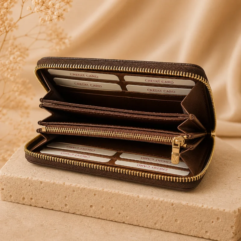 Louis Vuitton Zippy Wallet Brush - Görsel 3