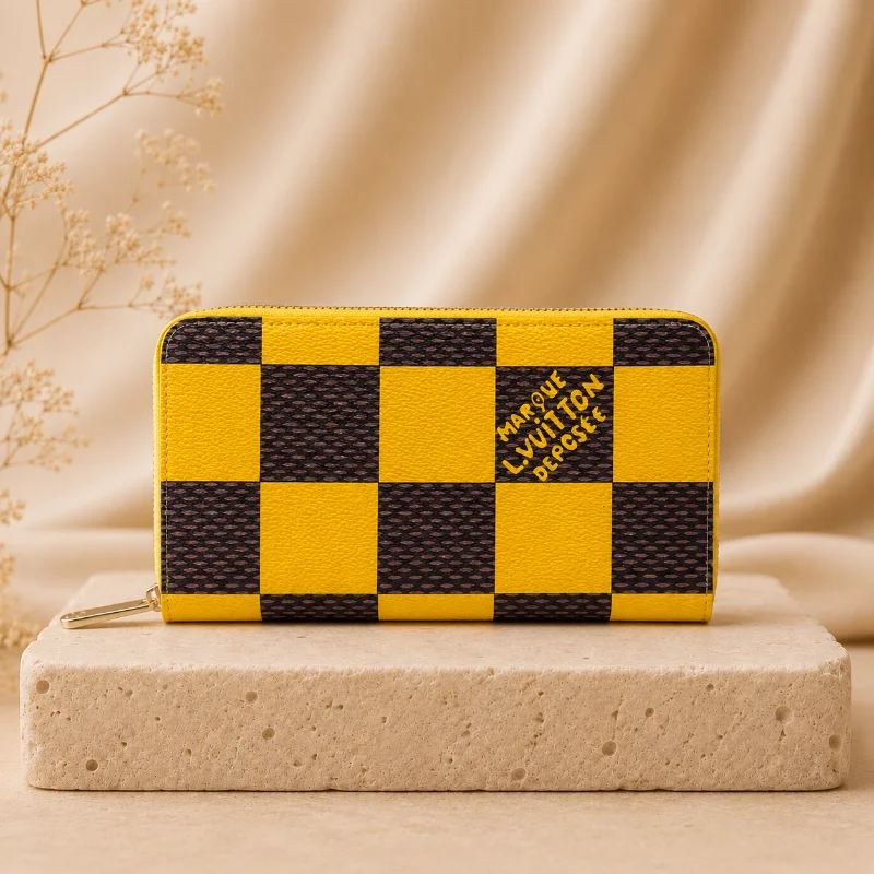 Louis Vuitton Zippy Wallet Renkli Dama - Görsel 2
