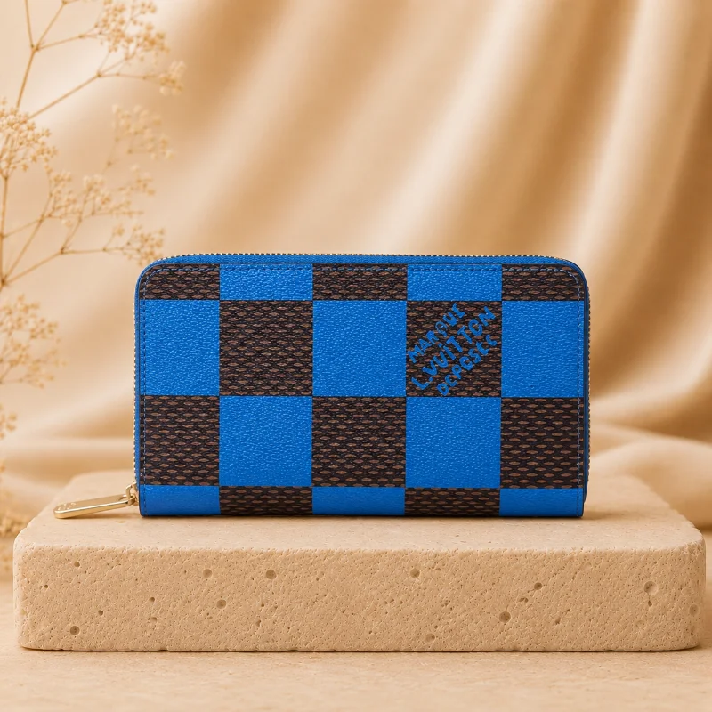 Louis Vuitton Zippy Wallet Renkli Dama - Görsel 3