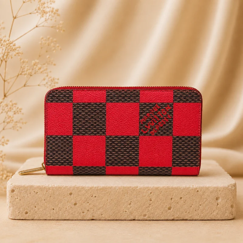 Louis Vuitton Zippy Wallet Renkli Dama - Görsel 4